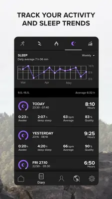 Suunto android App screenshot 0